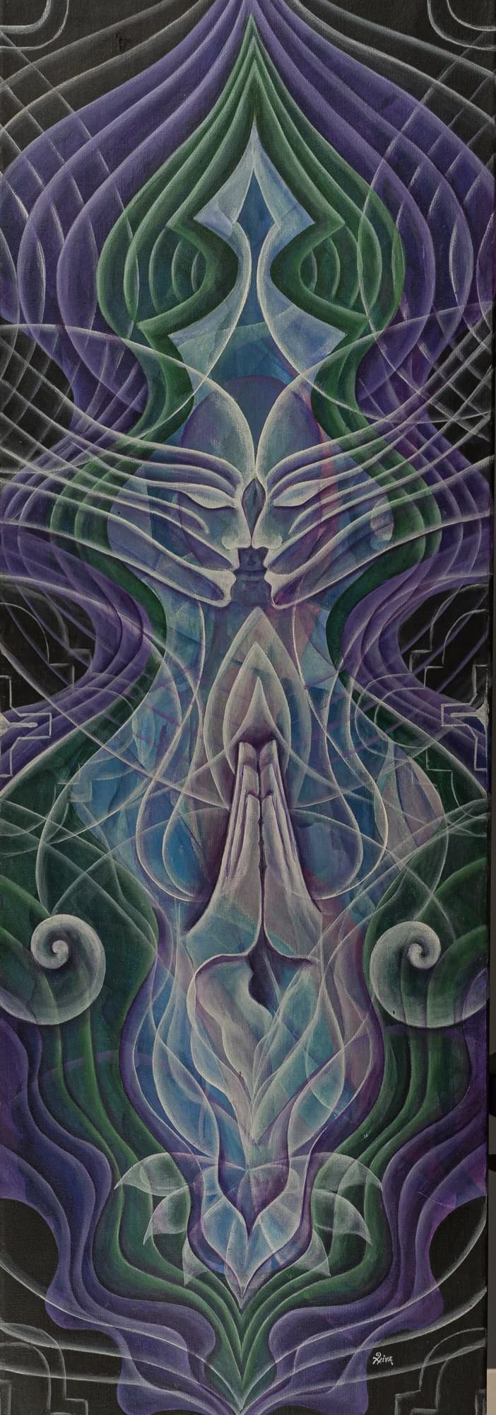 Tantra — painting by Ximena Xaguar